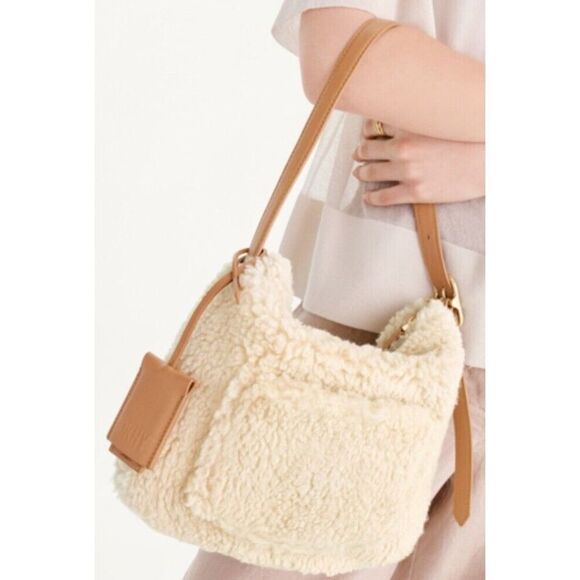 DKNY Women’s The Optimist Small Sherpa Bag Crossbody Purse - Picture 1 of 11